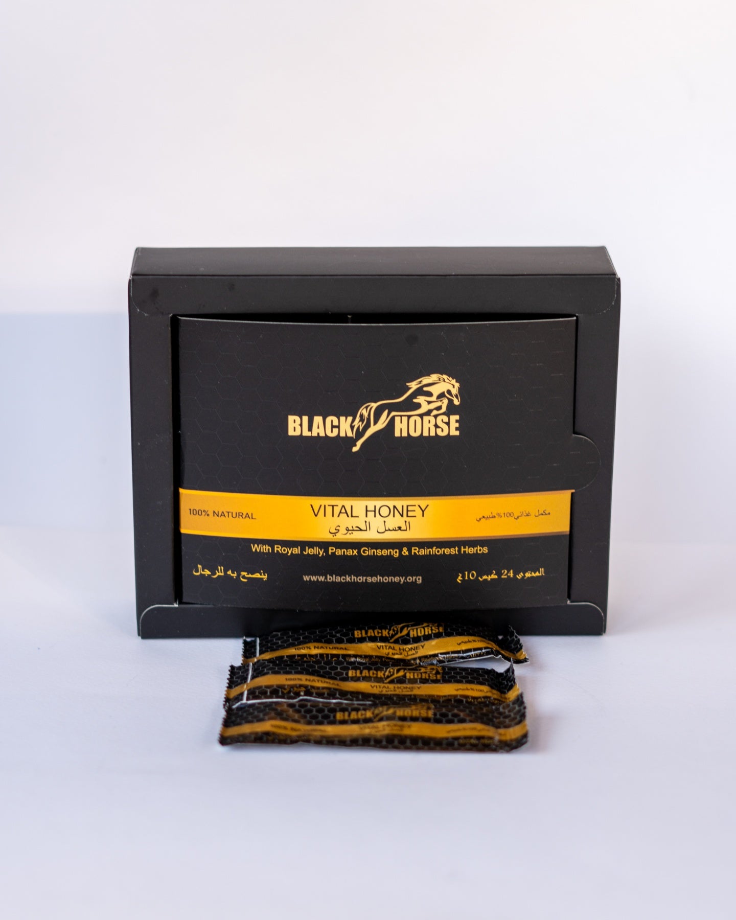 Натурален Мед Афродизиак за Мъже Black Horse Vital Honey