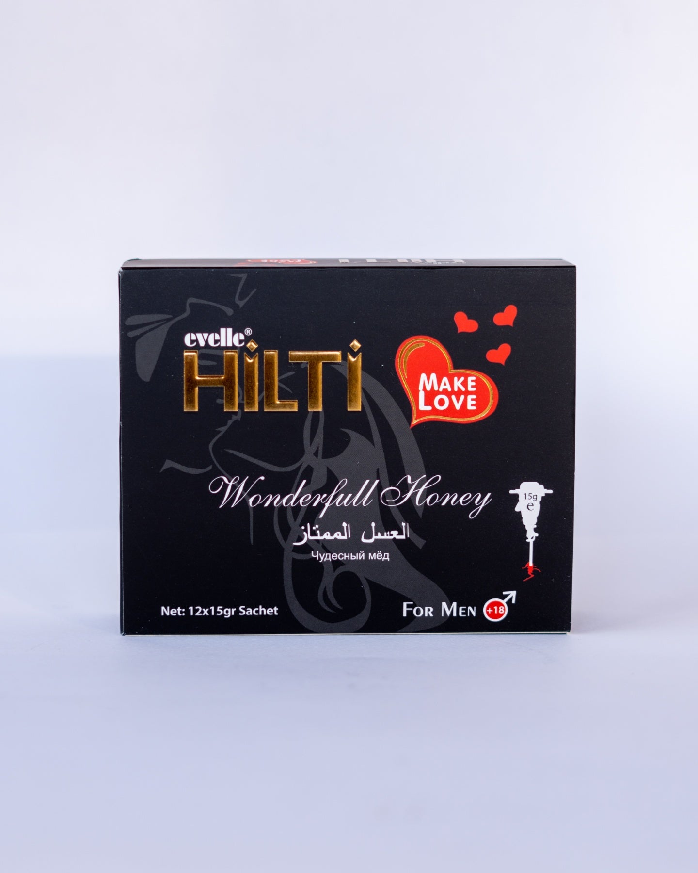 Натурален Mед-Aфродизиак за Mъже Evelle Hilti Wonderful Honey