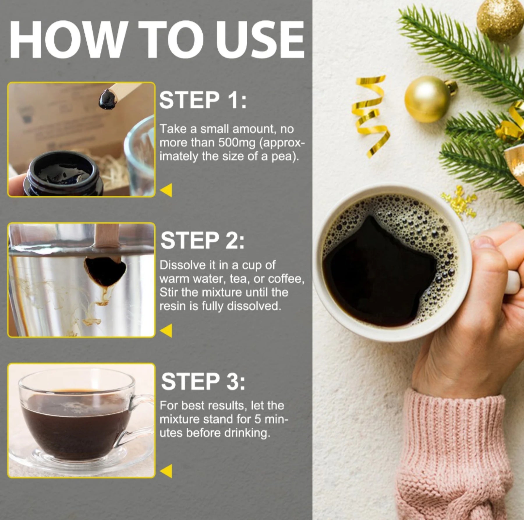 Натурален Шиладжит от Хималаите - Shilajit Resin